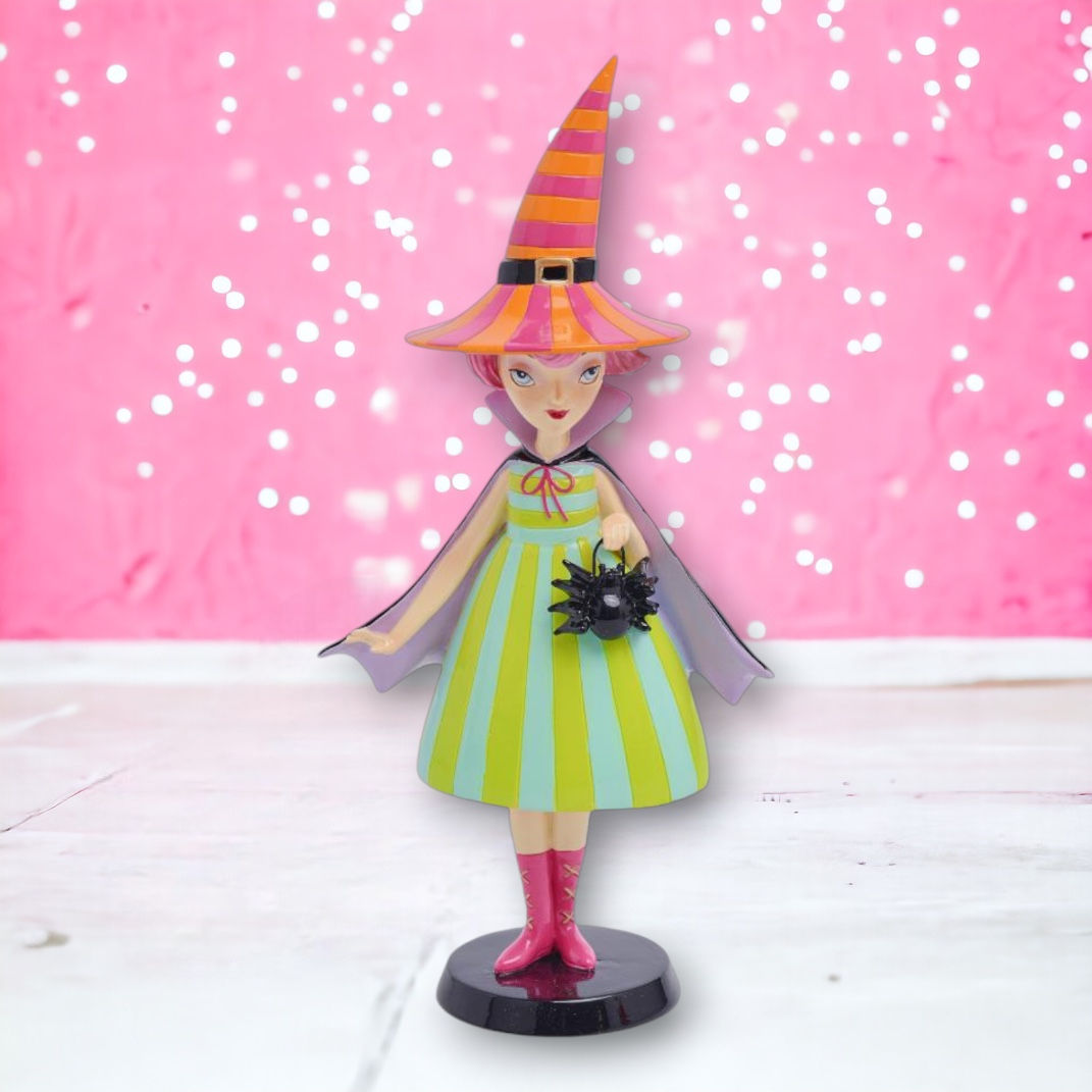 10" Witch Girl w/Orange Hat