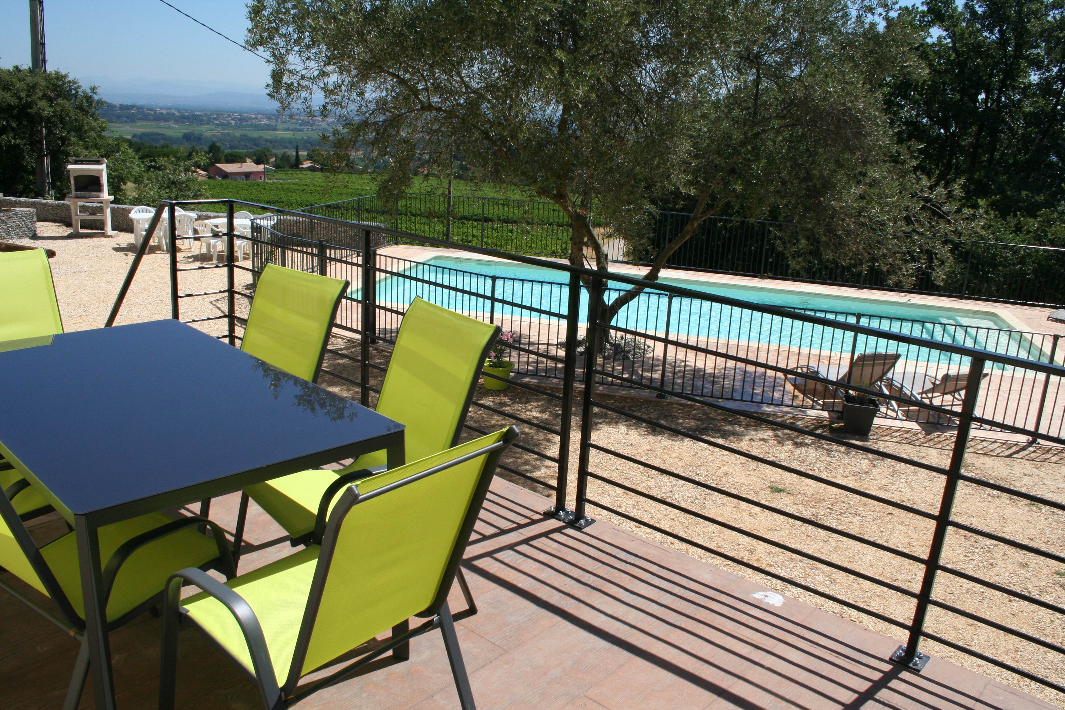 La terrasse Est