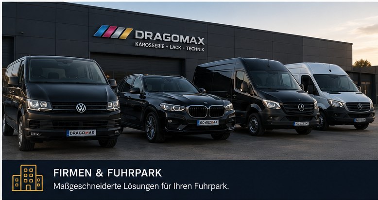 DRAGOMAX Firmenflotte und Fuhrpark