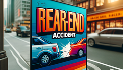 REAR-END AUTO ACCIDENT