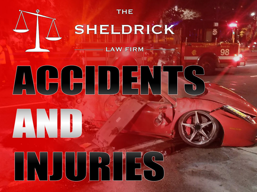 The Sheldrick Law Firm - Accidents and Injuries