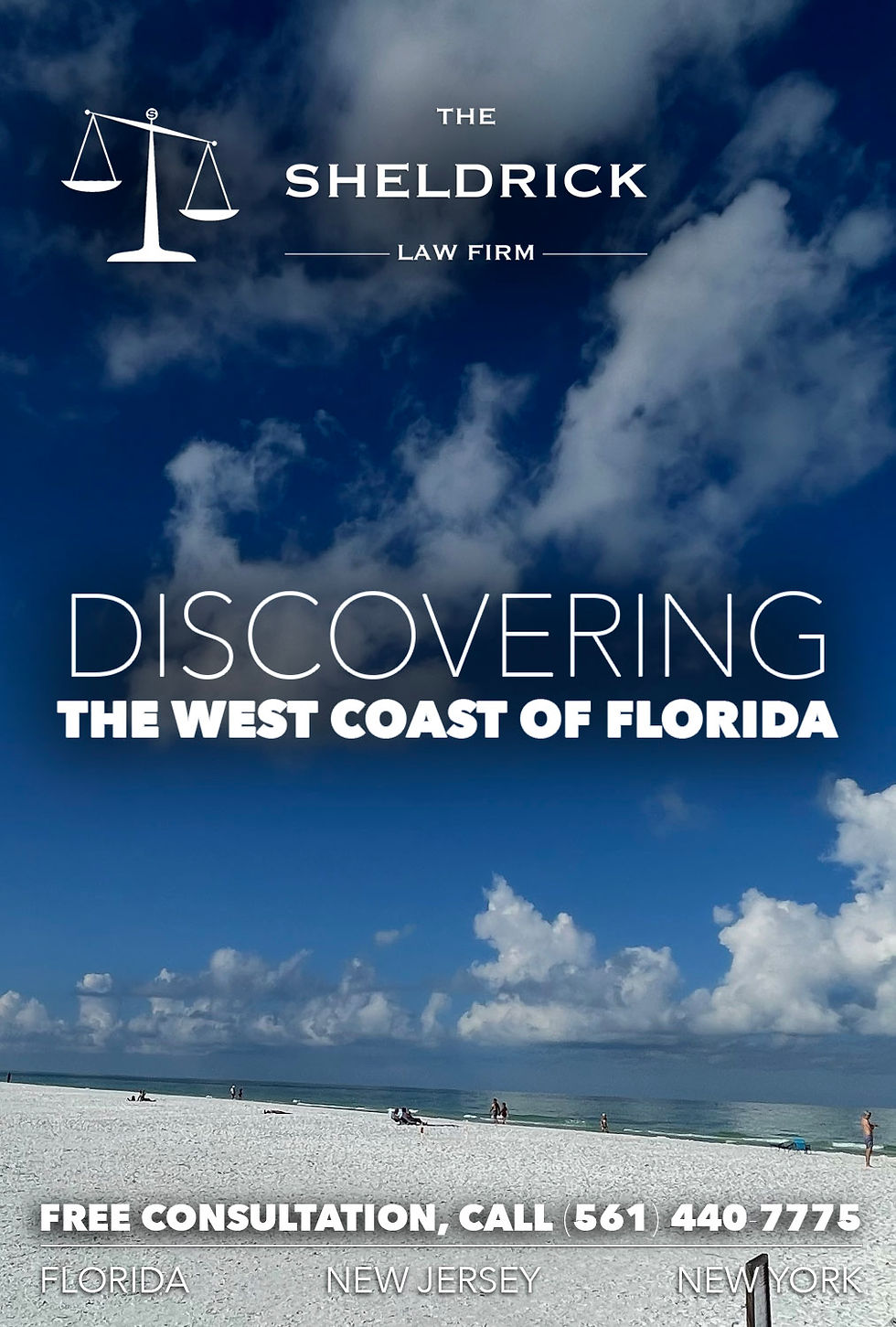Discovering the west coast of Florida