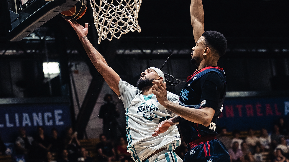 Jalen Harris est l'un des rare joueurs de la ligue à avoir joué en NBA. Crédit photo : LECB