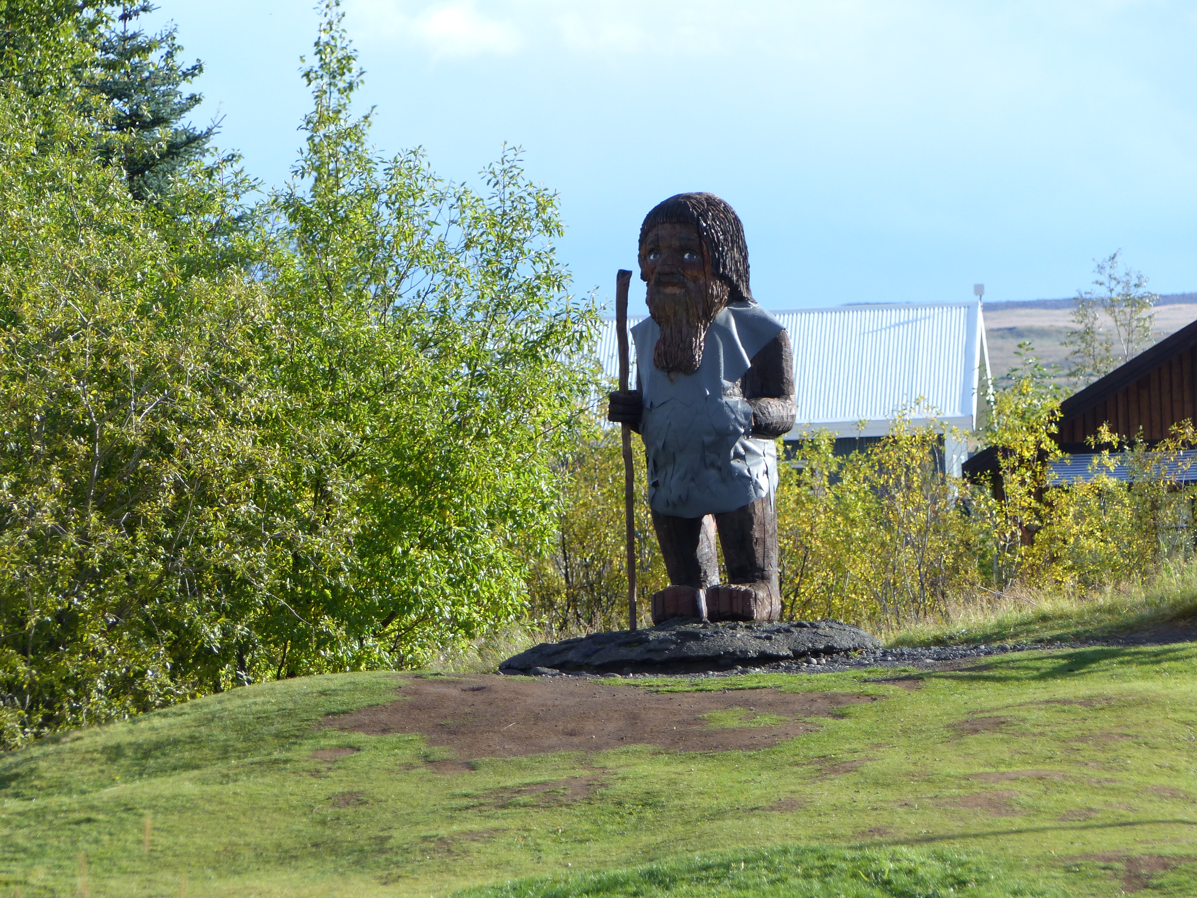 An old statue