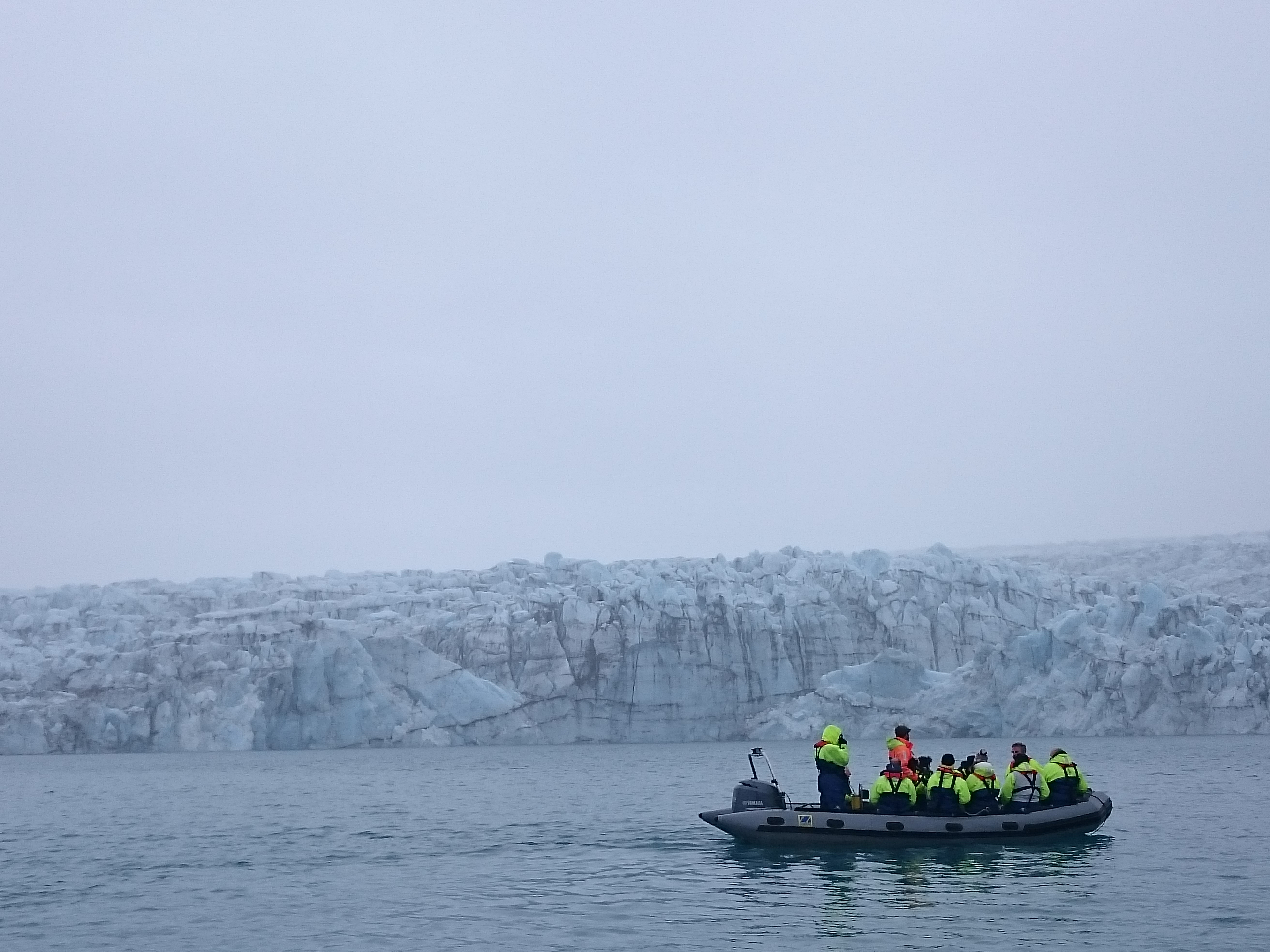 Zodiac Tour to the Glacier