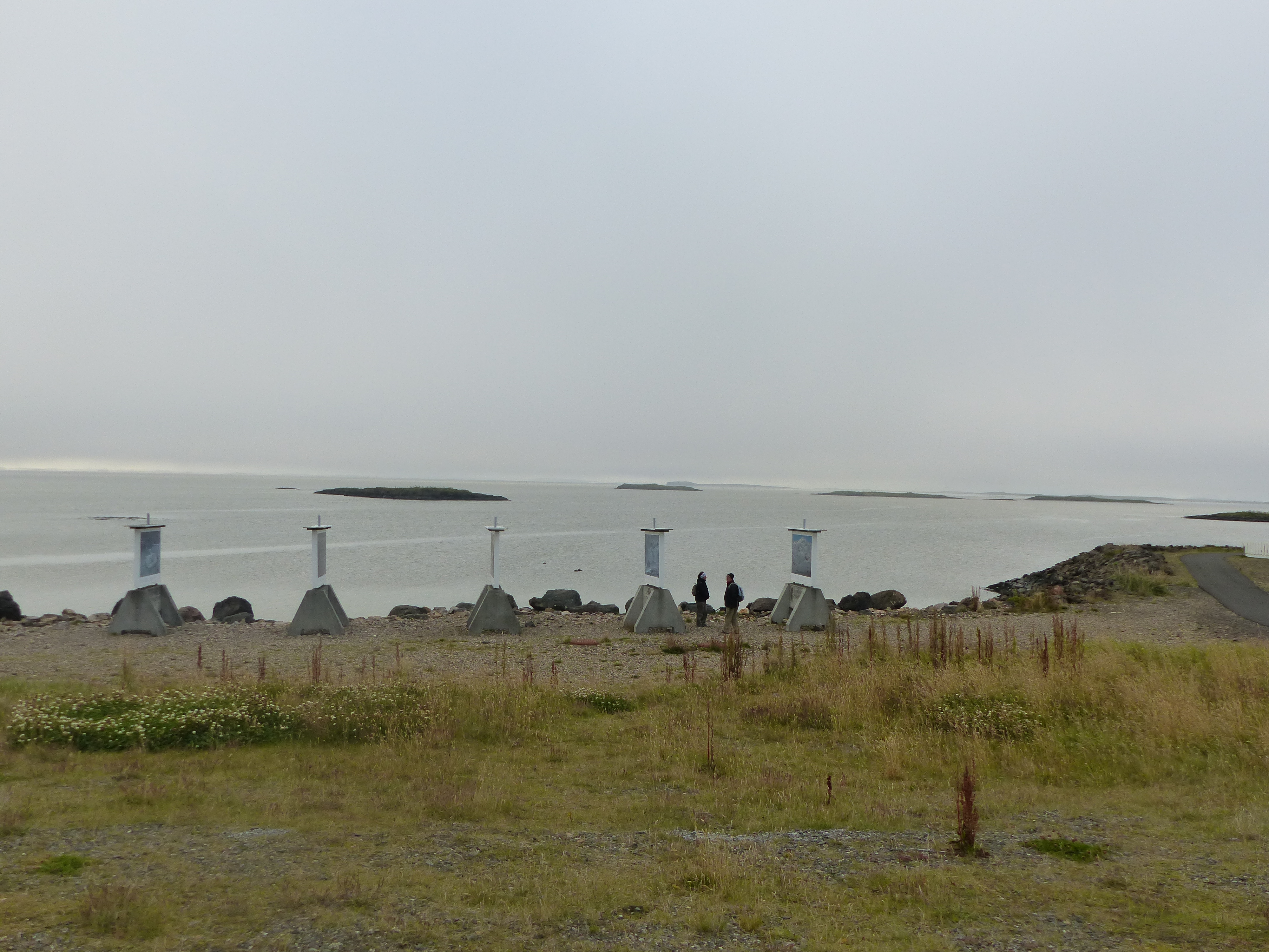 Art installation at Hofn