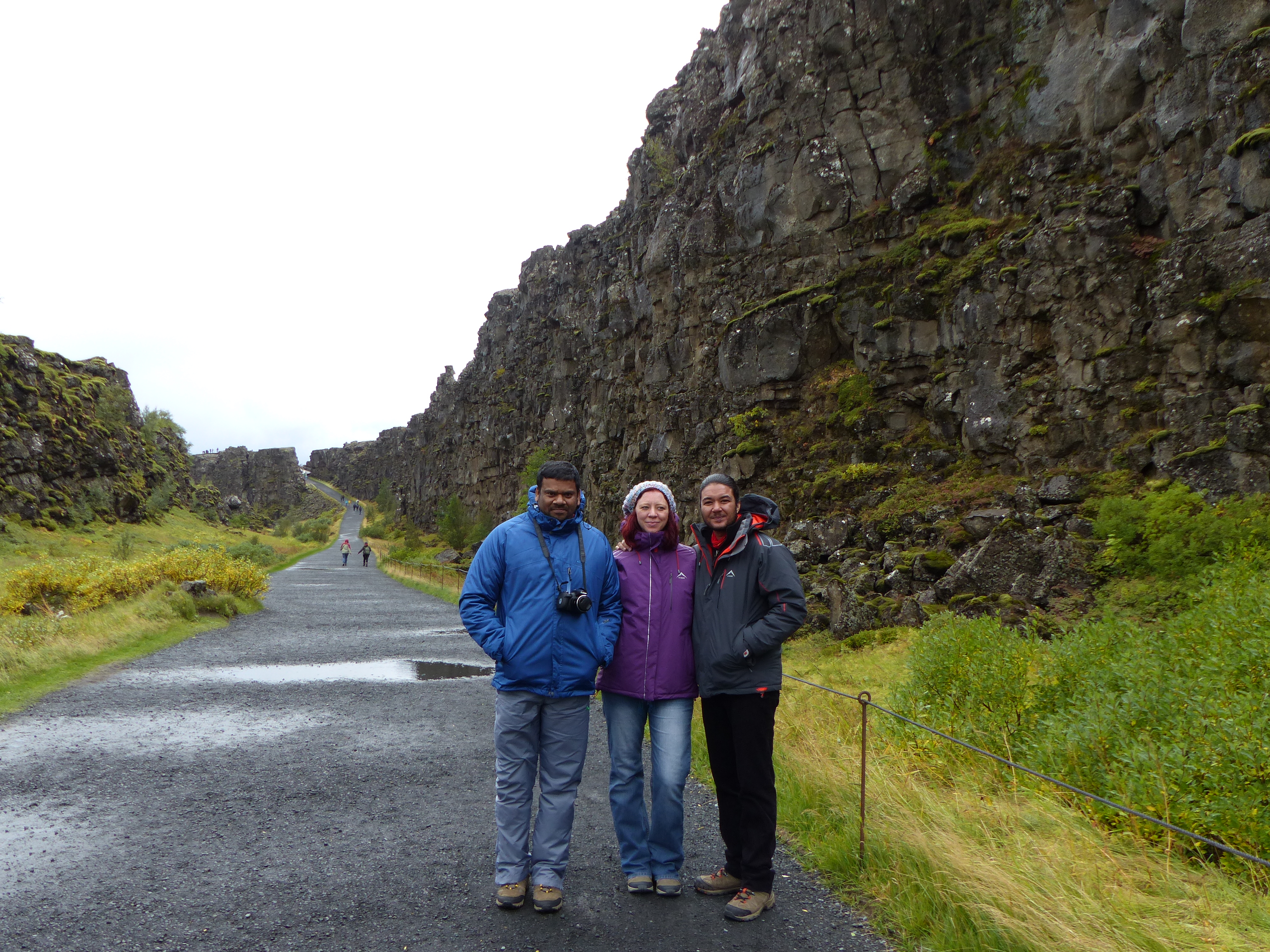 The Wall in Thingvellir
