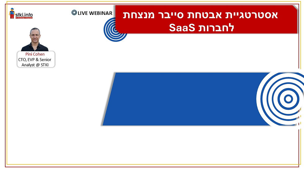אסטרטגיית אבטחת סייבר מנצחת לחברות SaaS