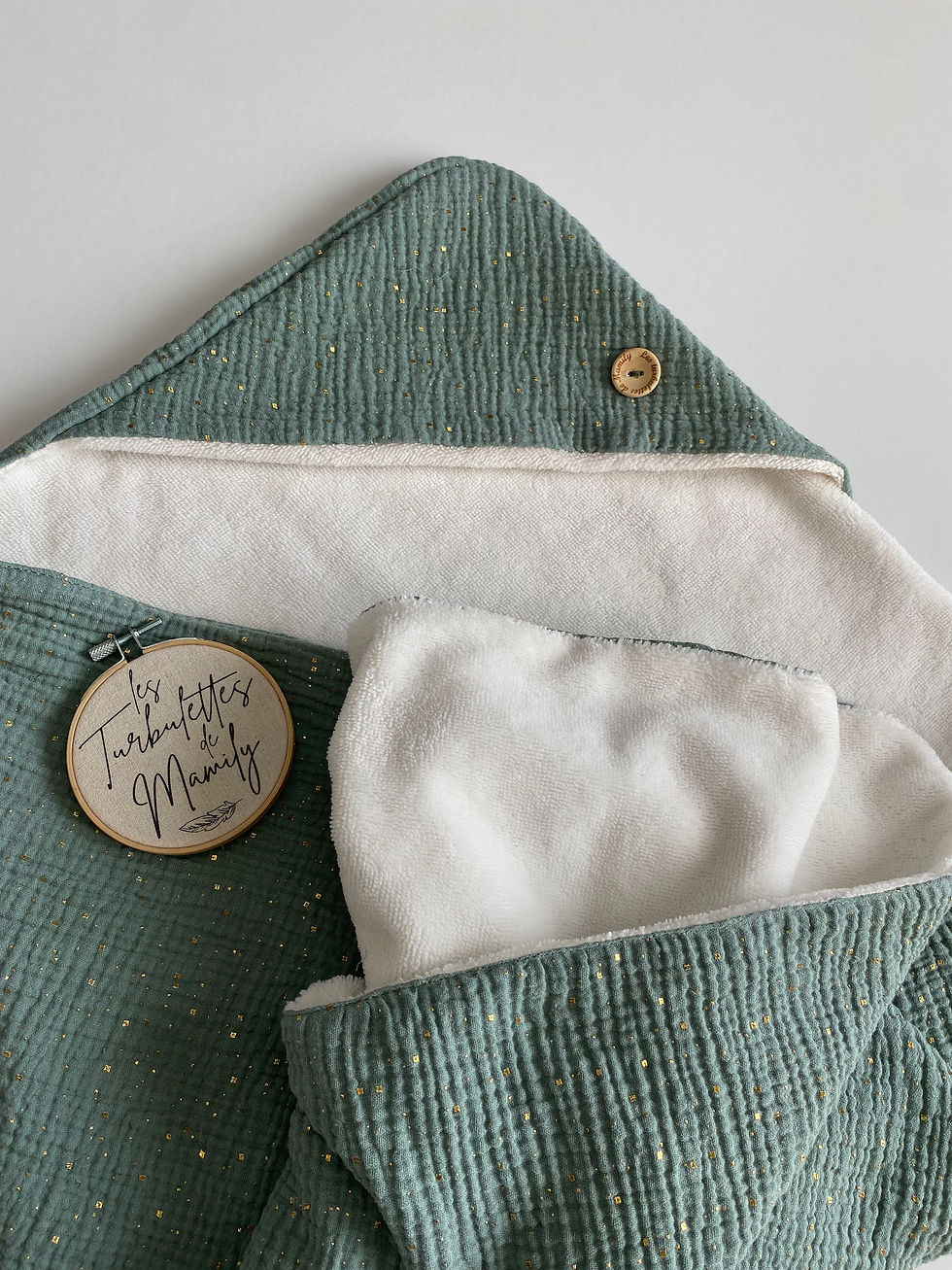 Miniature : Cape de bain doublée