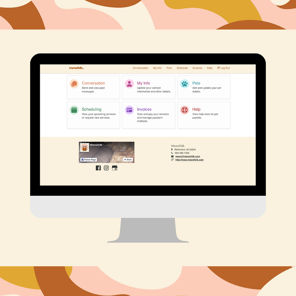 meowfolk client portal preview