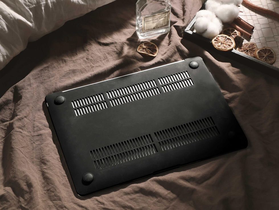 Thumbnail: RoyNiceAmazing Crocodile Embossed MacBook Case Personalized Leather Laptop Cover