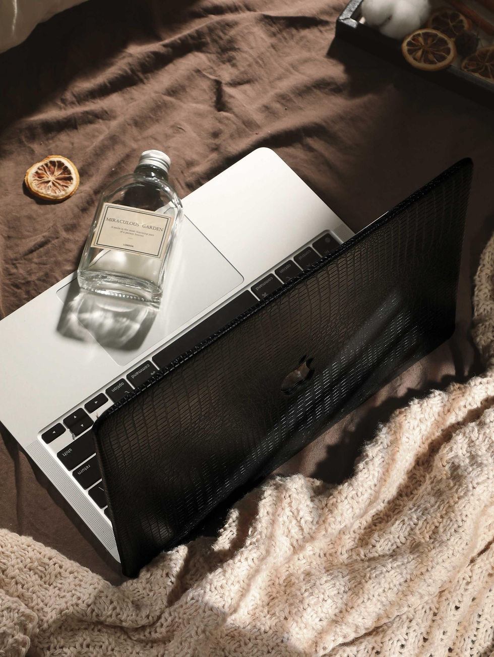 Thumbnail: RoyNiceAmazing Crocodile Embossed MacBook Case Personalized Leather Laptop Cover