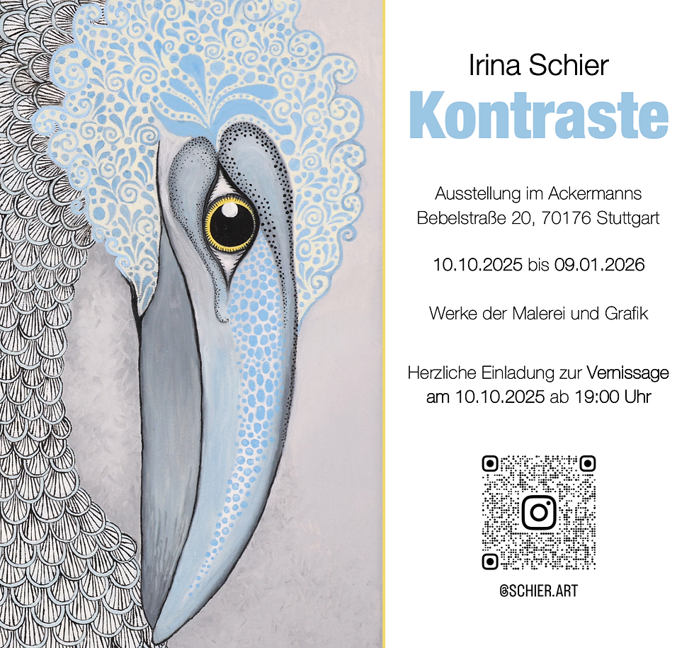 KONTRASTE | Ausstellung im Ackermanns | Kneipe & Bar in Stuttgart West