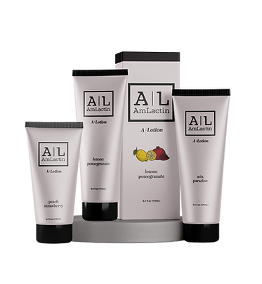 AmLactin Product Design ( three containers and one box)