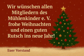 Frohe Weihnachten!
