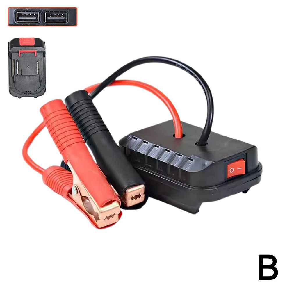 Miniatura: Car Lithium Battery Converter Charger Clip Auto Igniter Jump Starter For Makita 