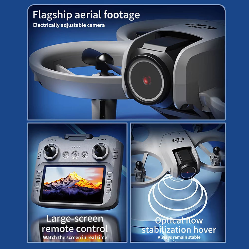 Miniatura: GT3 Max Drone 8K HD Three Camera GPS Brushless Optical Flow Obstacle Avoidance 4