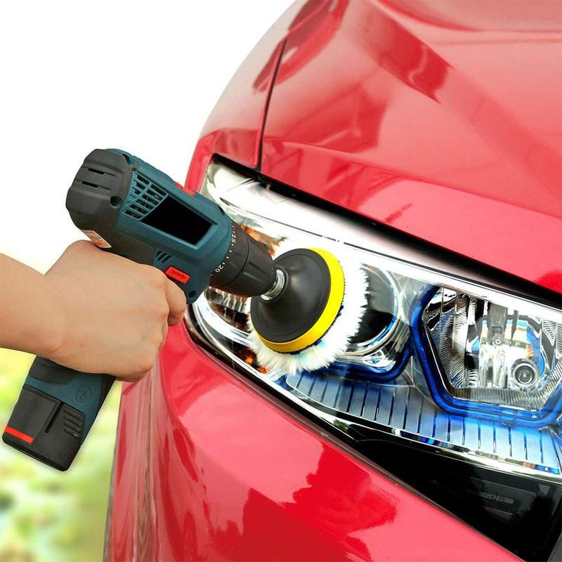 Universal Car Polish Pad 3/4inch For M10/M14 Soft Wool Machine Waxing Polisher C