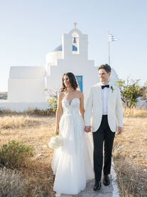 Jamie & Tehya, wedding in Paros 