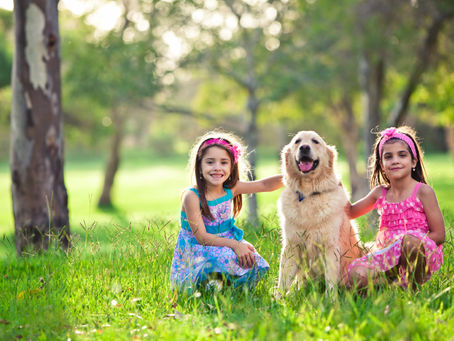 Kids and pets grow together