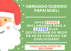 Ufa! Eles devolveram os meus R$ 49,00...
