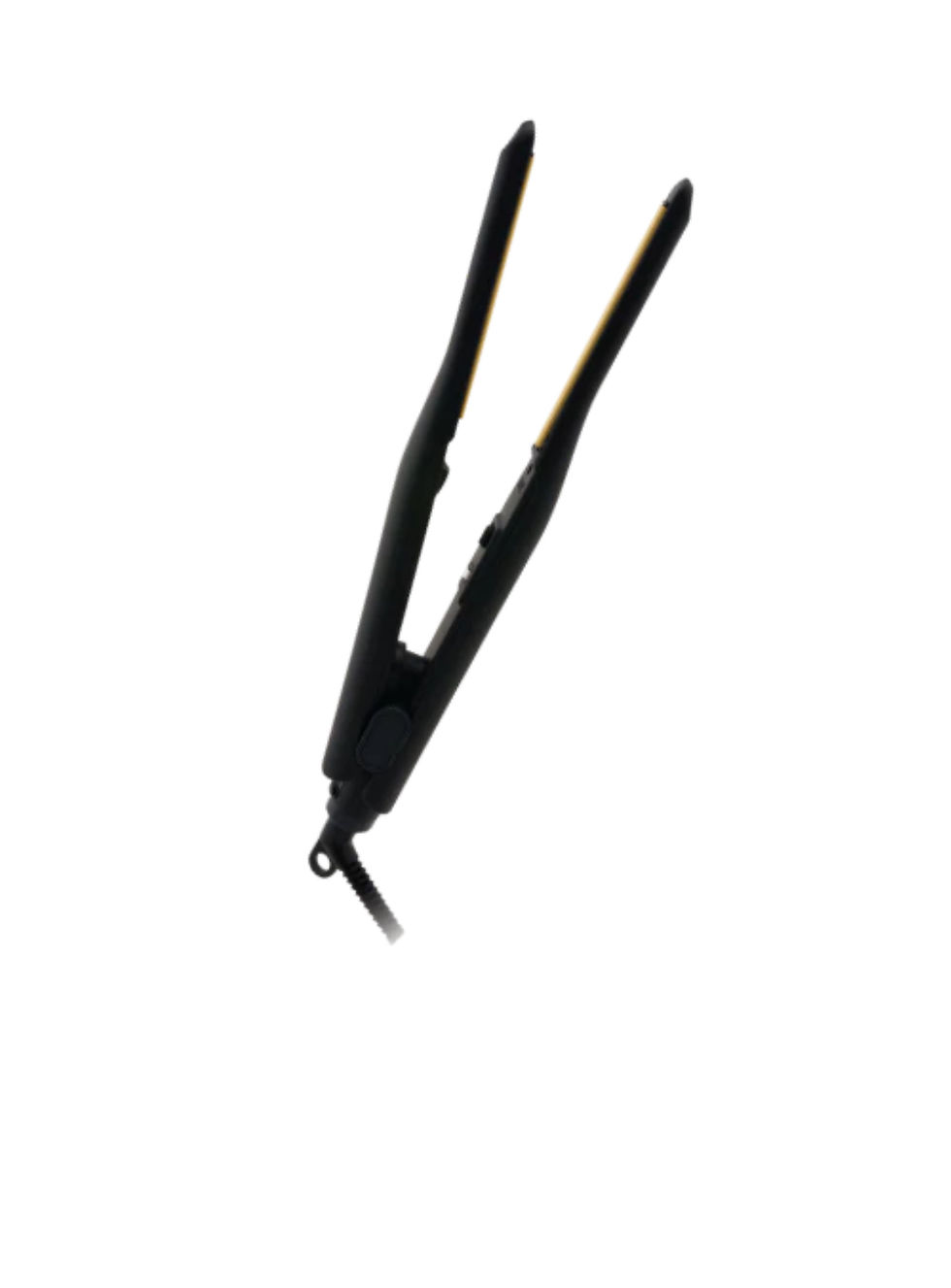 Thumbnail: ANNIE HOT & HOTTER PENCIL CERAMIC TOURMALINE FLAT IRON 3/10" BLACK