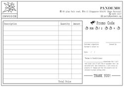 Pandemic Invoice copy