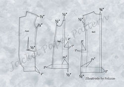 Illustration of Jacket Pattern