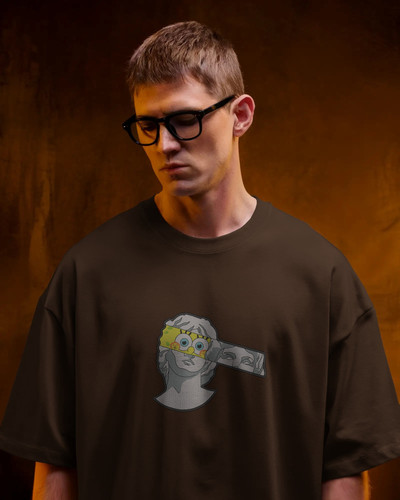 Prism Embroidery Oversized Tee | Venioro