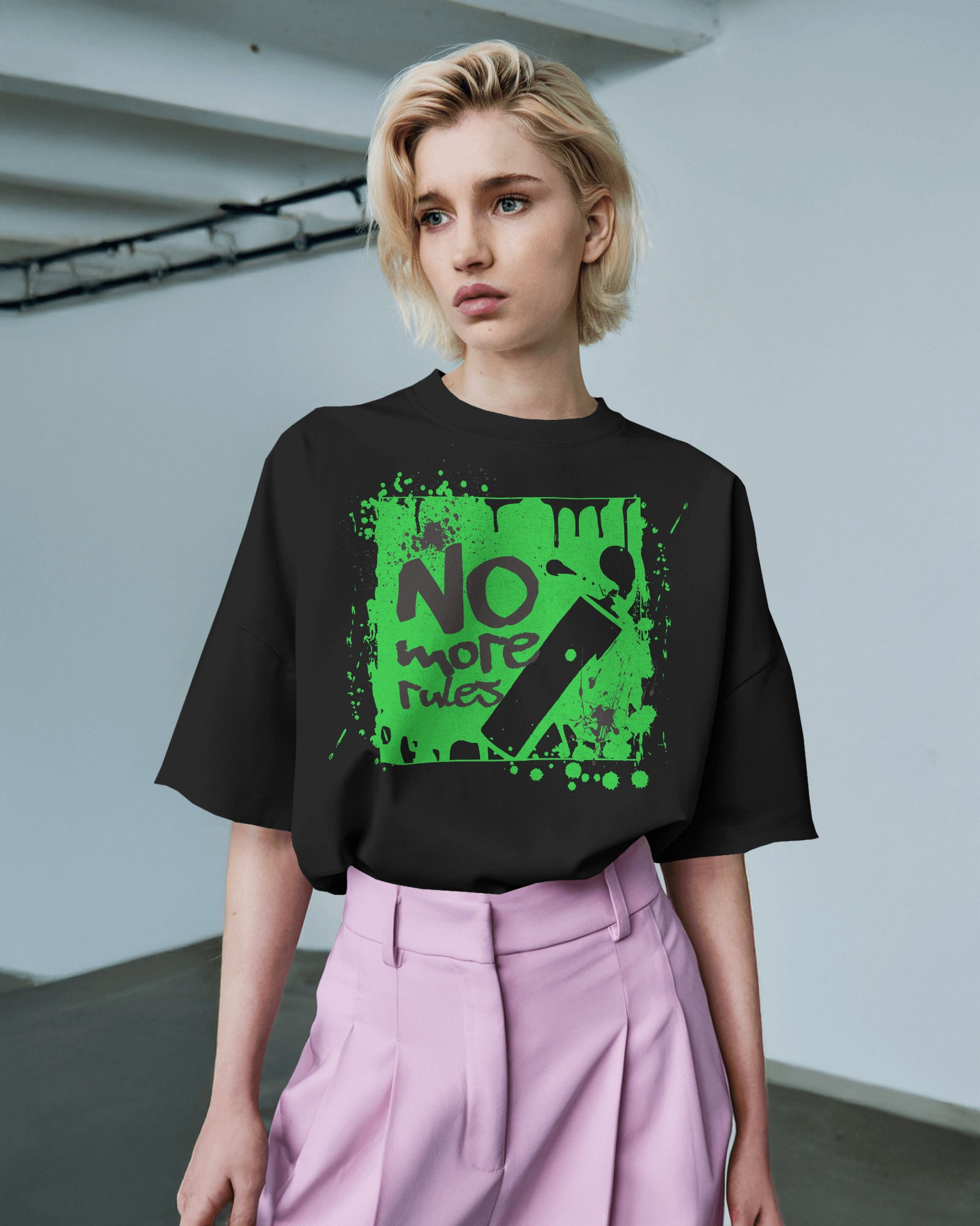 Unruled OverSized T-Shirt