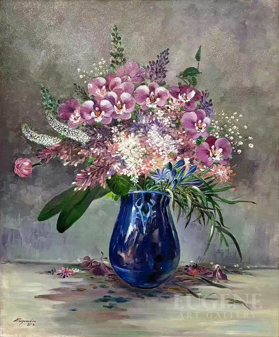 Thumbnail: Blue-Veiled Blossoms