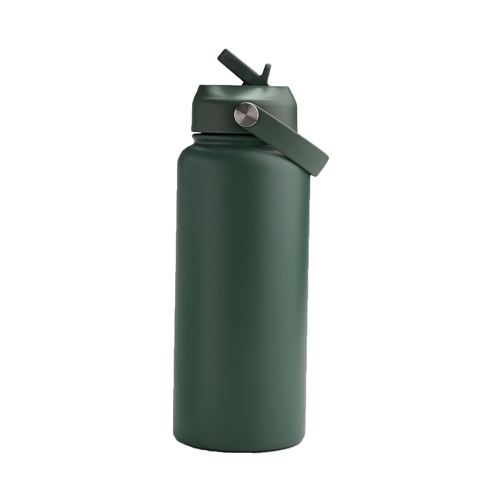 Thumbnail: 32oz Sport Bottle - Straw Lid