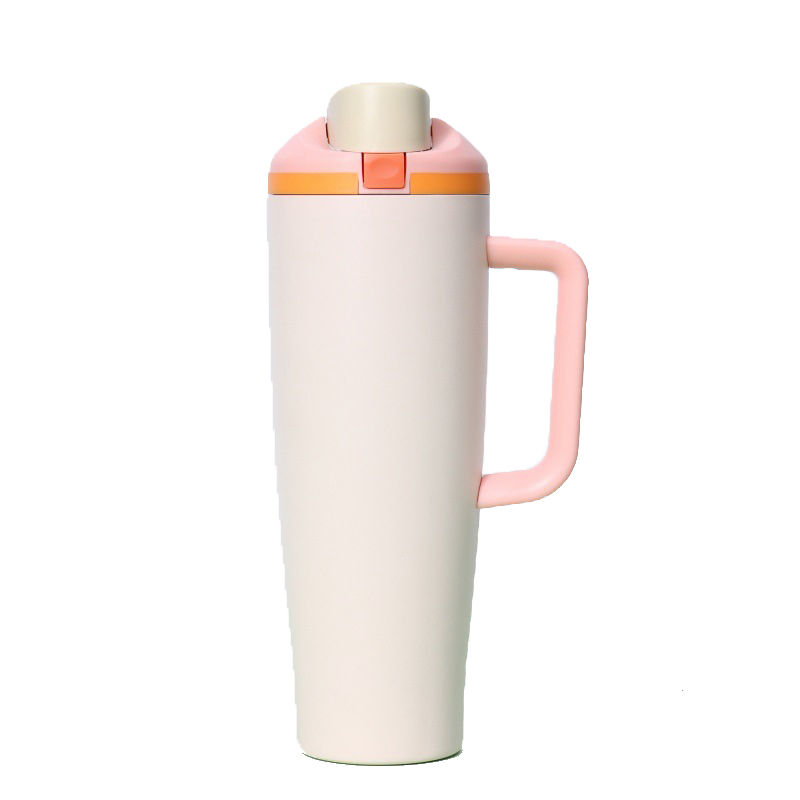 Miniature : 40OZ FreeSip Tumbler Insulated Stainless Steel Water Bottle with Built-in Straw
