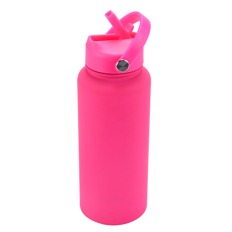 Thumbnail: 32oz Sport Bottle - Straw Lid