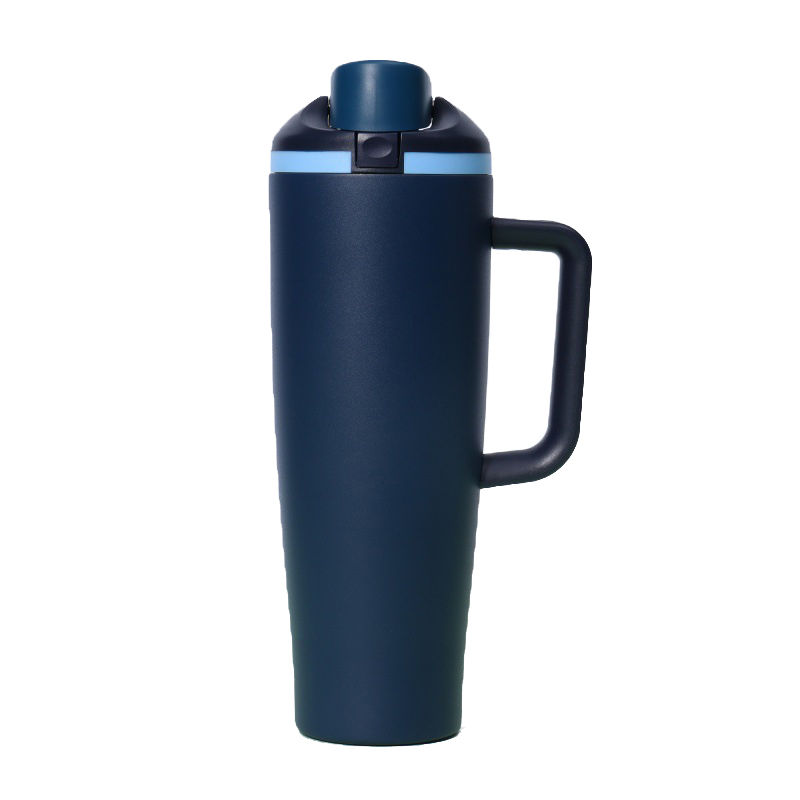 Miniaturbild: 40OZ FreeSip Tumbler Insulated Stainless Steel Water Bottle with Built-in Straw