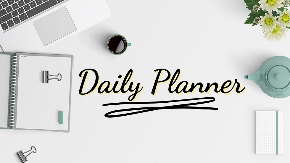 Free Daily Planner 