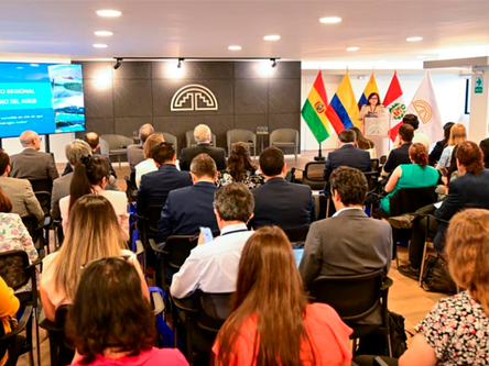 Región andina impulsa acciones conjuntas para enfrentar la crisis del agua y el cambio climático