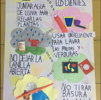 Más de 200 afiches con propuestas para uso responsable del agua