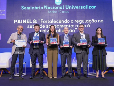 Agência aborda saneamento básico em seminário nacional promovido pela AESBE