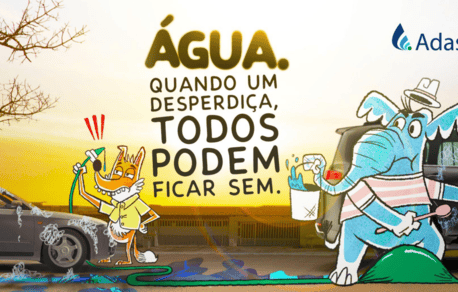 Adasa usa humor e samba para falar sério sobre o uso da água