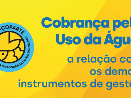 Cobrança pelo Uso da Água: a relação com os demais instrumentos de gestão