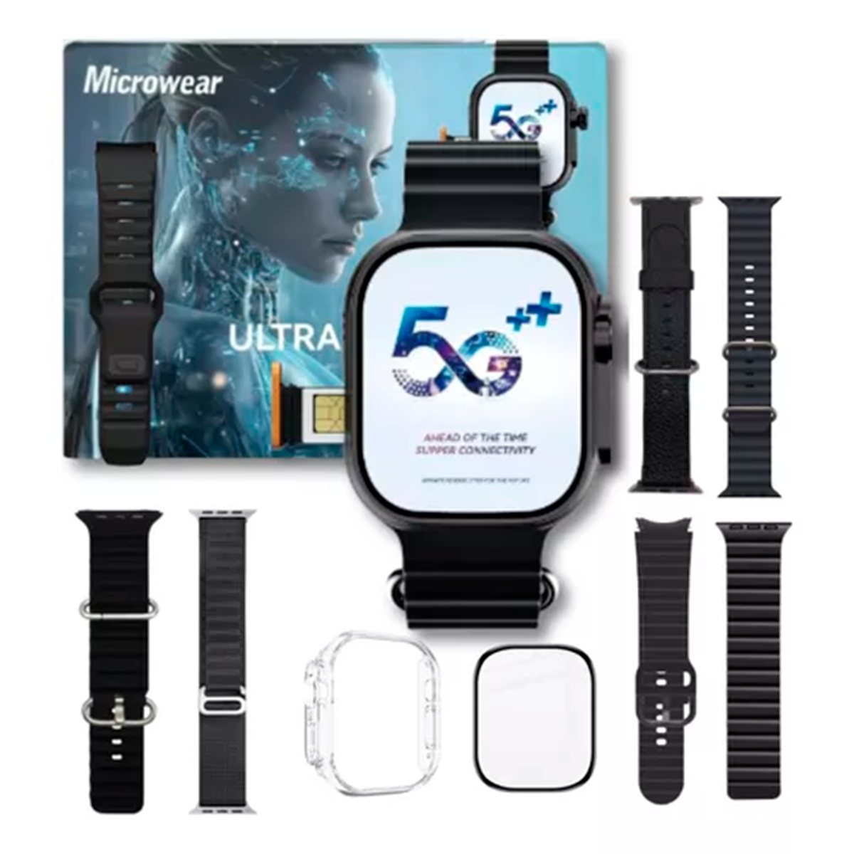 Relógio Smartwatch 5g Ultra 3 Feminino E Masculino