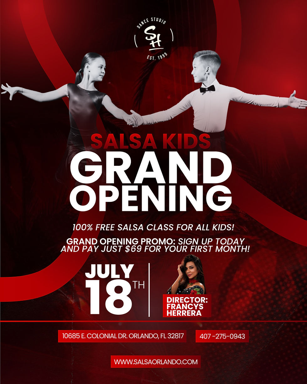 Salsa Kids - Grand Opening