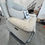 Thumbnail: Messina Leather Power Reclining Loveseat with Power Headrests - Cream