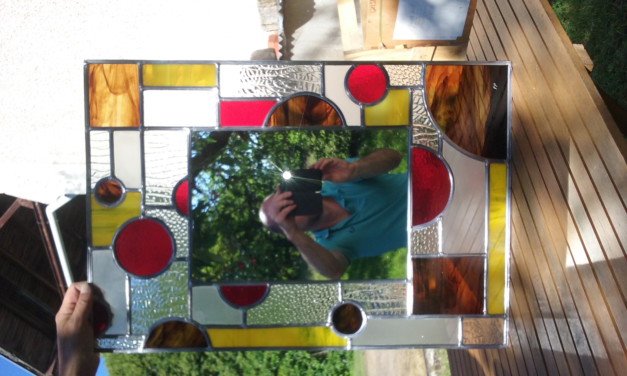 vitrail miroir