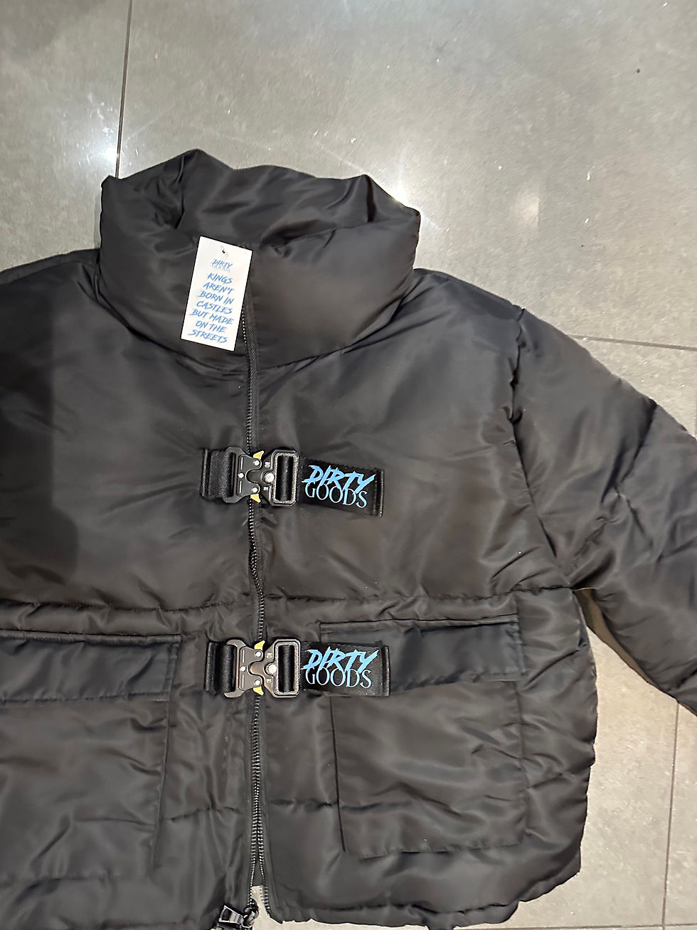 Thumbnail: Buckle jacket box fit jacket