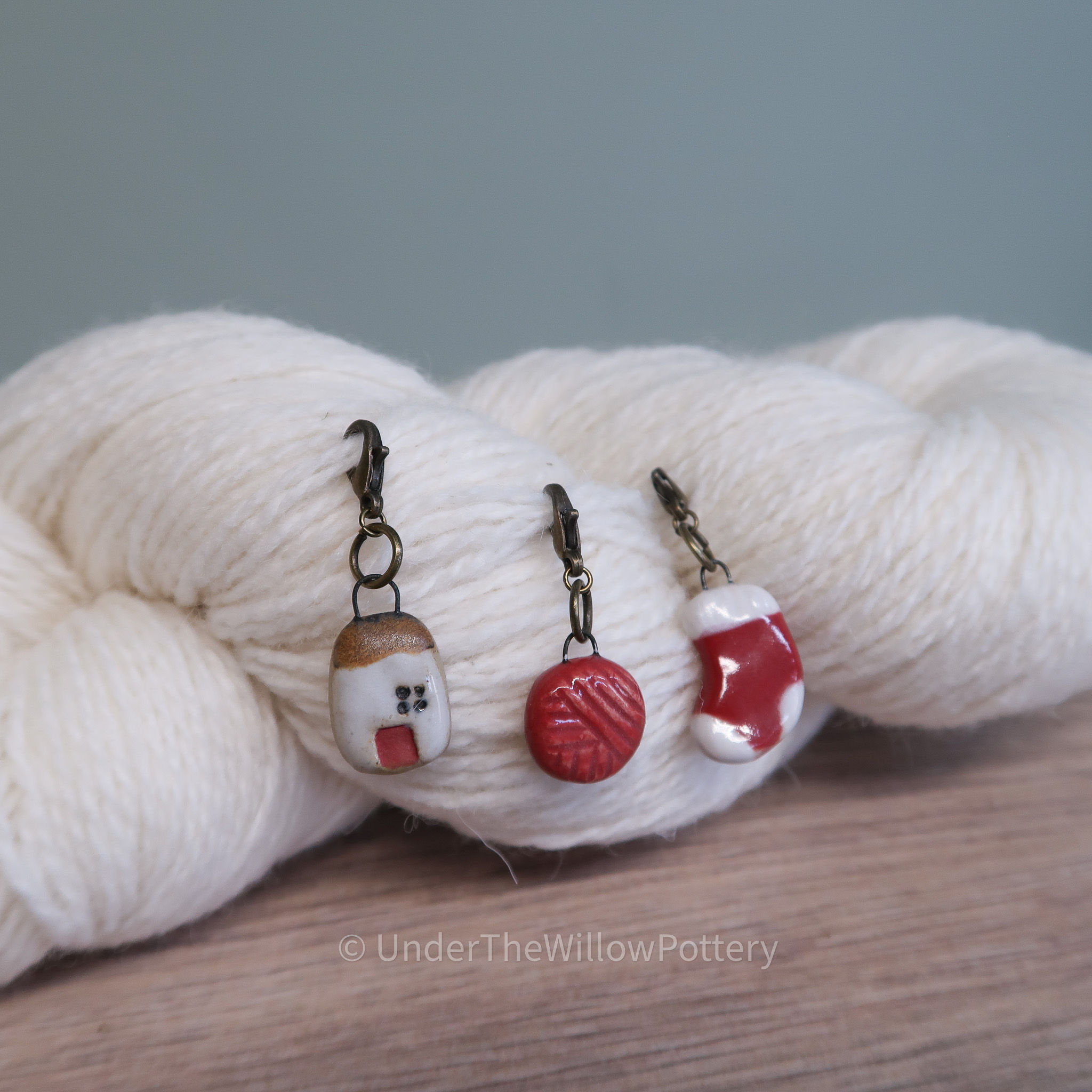 Homely Set - Stitch Marker / Progress Keeper Set