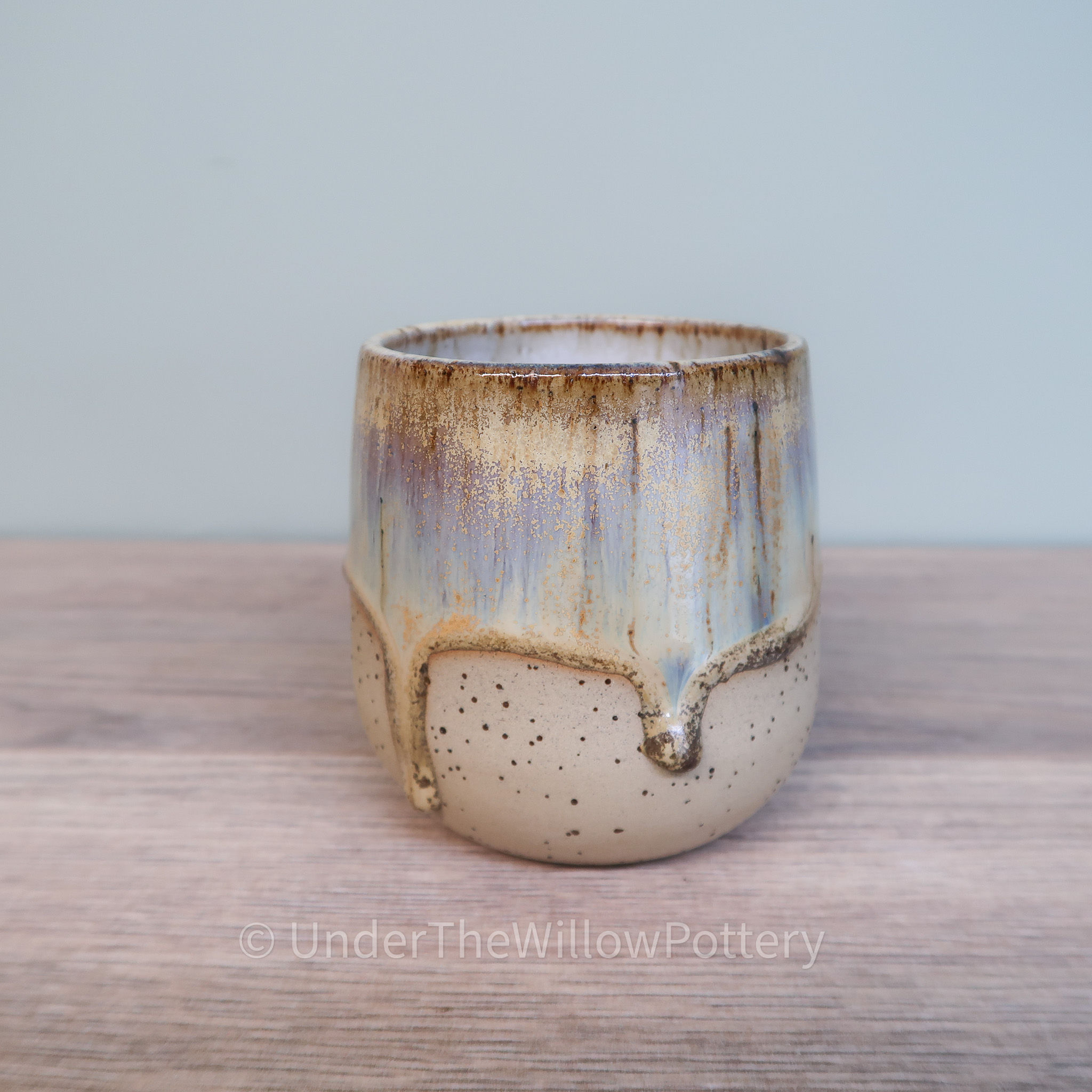 Chubby Cup 4 - Hand Thrown Stoneware Tumbler
