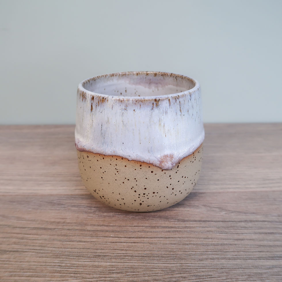Thumbnail: Chubby Cup 2 - Hand Thrown Stoneware Tumbler