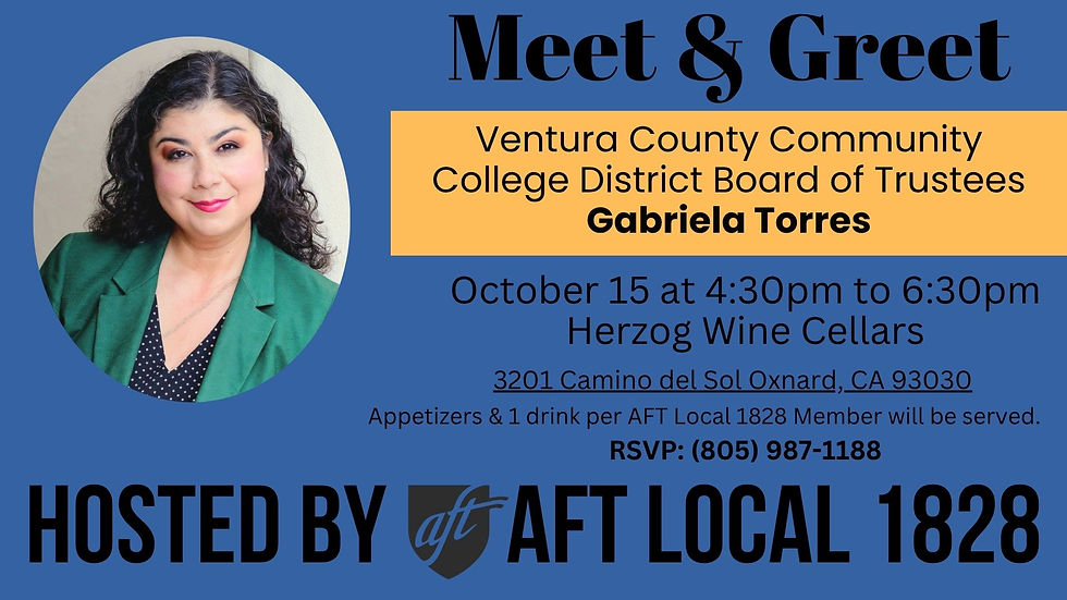 Meet and Greet with Candidate Gabriela Torres